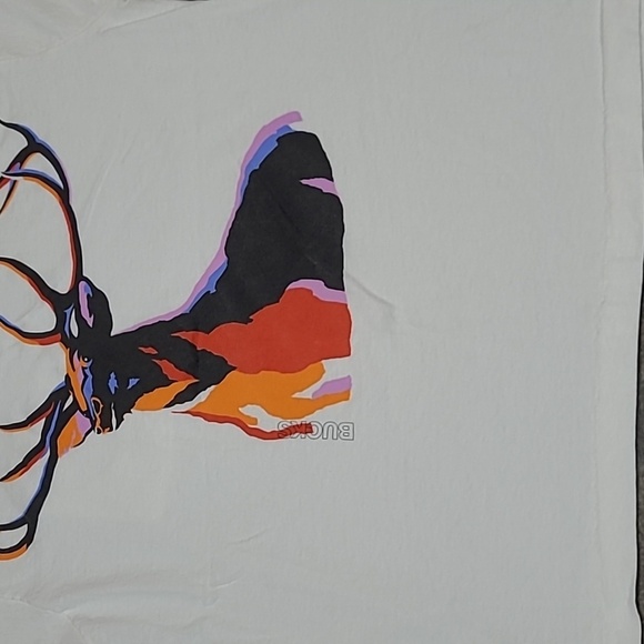 VINTAGE THE ALMIGHTY BUCK CREW-NECK FRONT POCKET TEE-SHIRT - Picture 8 of 16